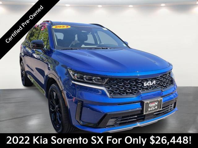 used 2022 Kia Sorento car, priced at $26,448