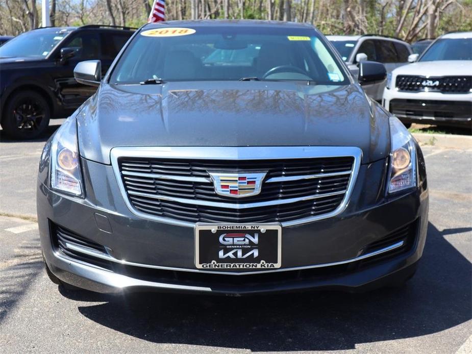 used 2018 Cadillac ATS car, priced at $19,037