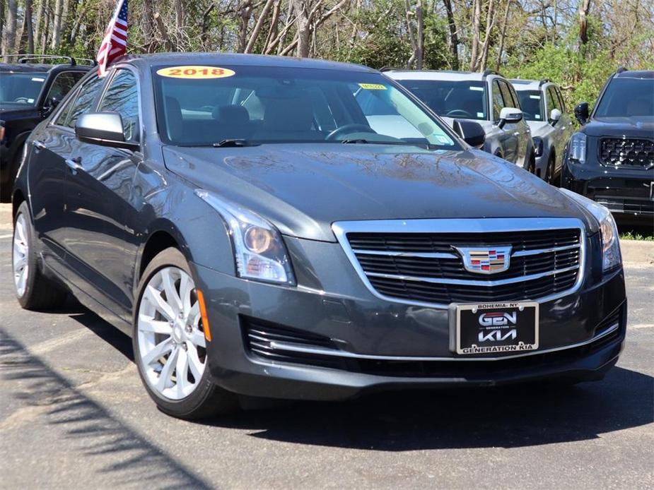 used 2018 Cadillac ATS car, priced at $21,288