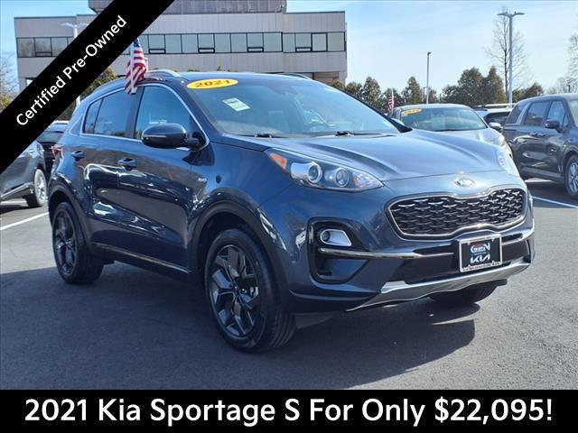 used 2021 Kia Sportage car, priced at $22,095