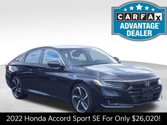 used 2022 Honda Accord car, priced at $26,020