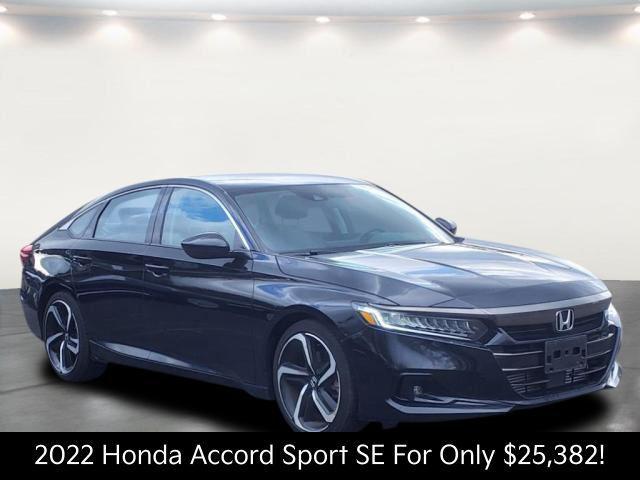 used 2022 Honda Accord car, priced at $25,382