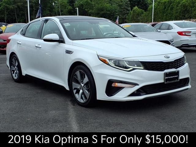 used 2019 Kia Optima car, priced at $15,000