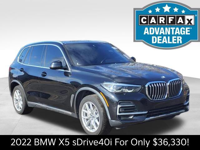 used 2022 BMW X5 car, priced at $36,330