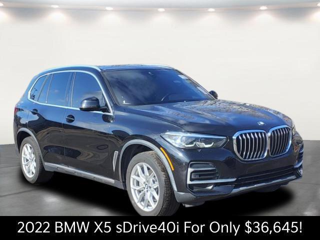 used 2022 BMW X5 car, priced at $36,645