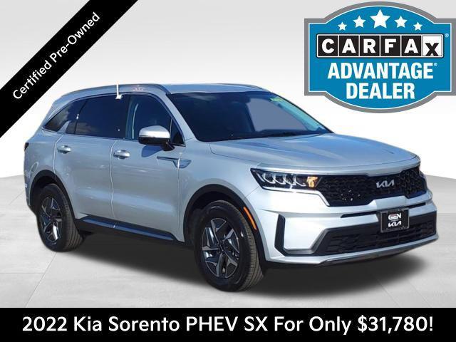 used 2022 Kia Sorento Plug-In Hybrid car, priced at $31,780