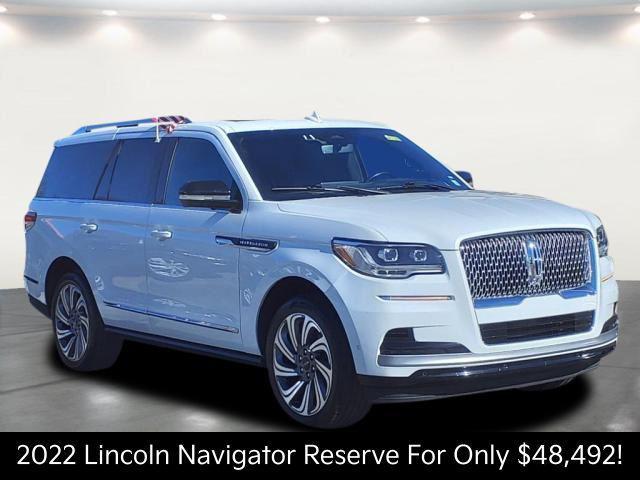 used 2022 Lincoln Navigator car, priced at $48,492