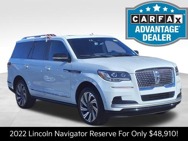 used 2022 Lincoln Navigator car, priced at $48,910