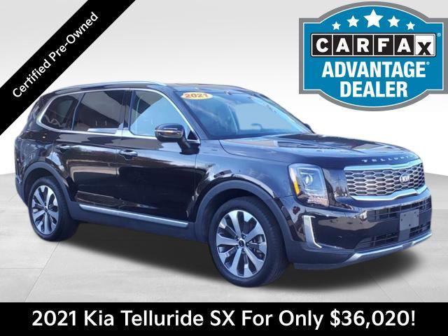 used 2021 Kia Telluride car, priced at $36,020