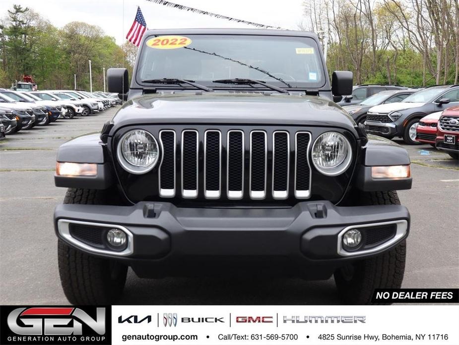 used 2022 Jeep Wrangler Unlimited car, priced at $36,520