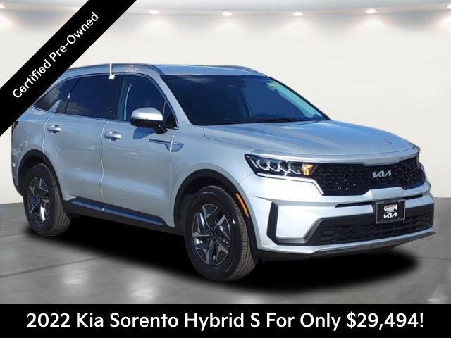 used 2022 Kia Sorento Hybrid car, priced at $29,494