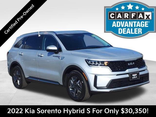 used 2022 Kia Sorento Hybrid car, priced at $30,350