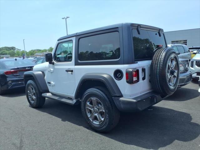 used 2021 Jeep Wrangler car, priced at $29,700