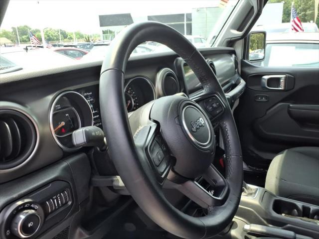 used 2021 Jeep Wrangler car, priced at $29,700