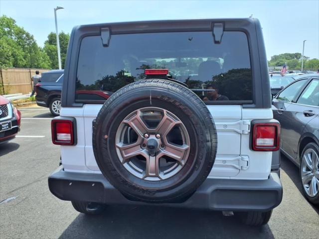 used 2021 Jeep Wrangler car, priced at $29,700