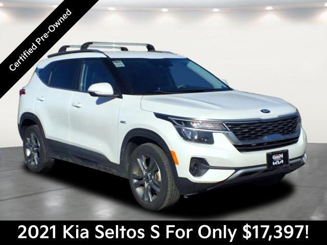 used 2021 Kia Seltos car, priced at $17,397