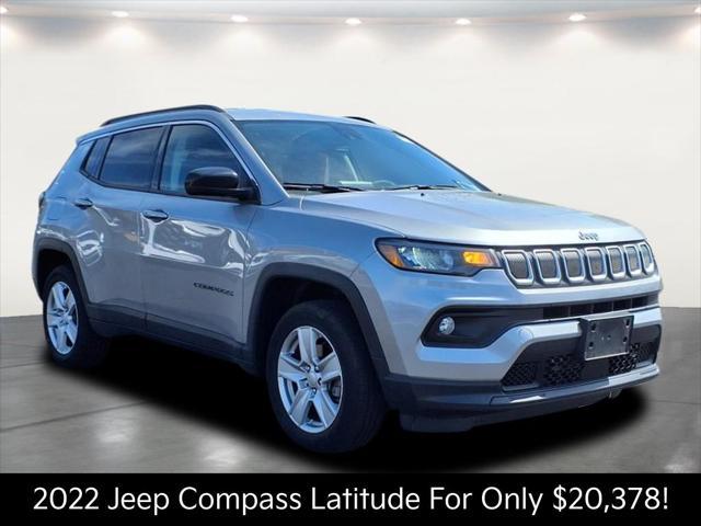 used 2022 Jeep Compass car, priced at $20,378