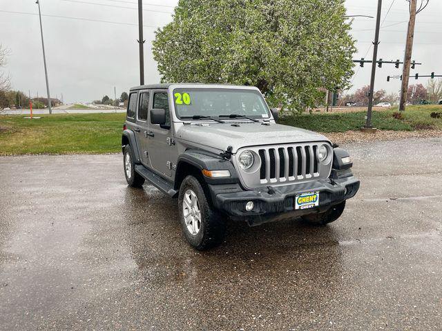 used 2020 Jeep Wrangler Unlimited car, priced at $28,400