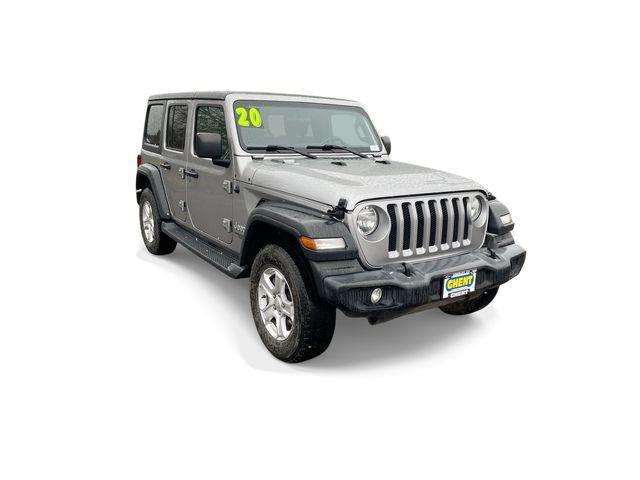 used 2020 Jeep Wrangler Unlimited car, priced at $27,893