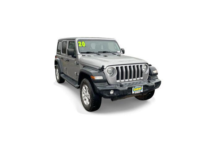 used 2020 Jeep Wrangler Unlimited car, priced at $28,993