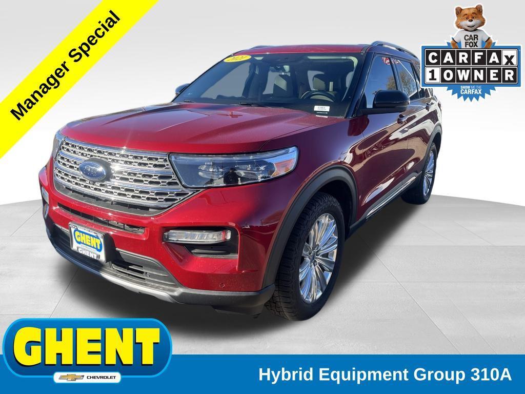 used 2021 Ford Explorer car, priced at $29,358