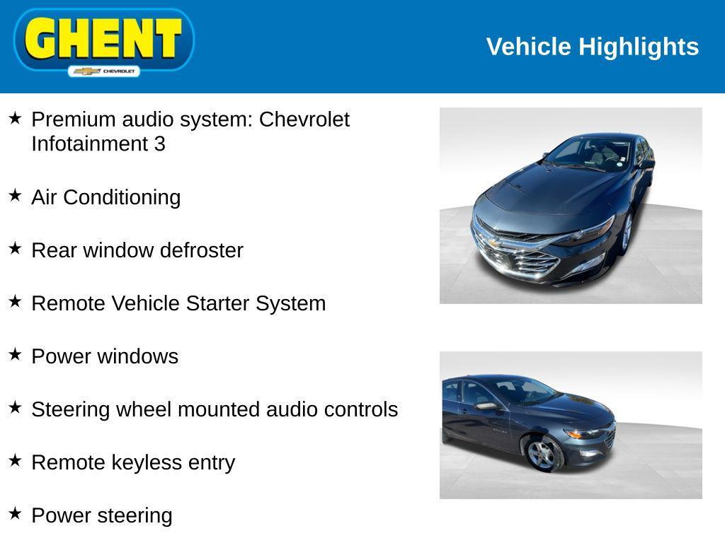 used 2020 Chevrolet Malibu car, priced at $17,982
