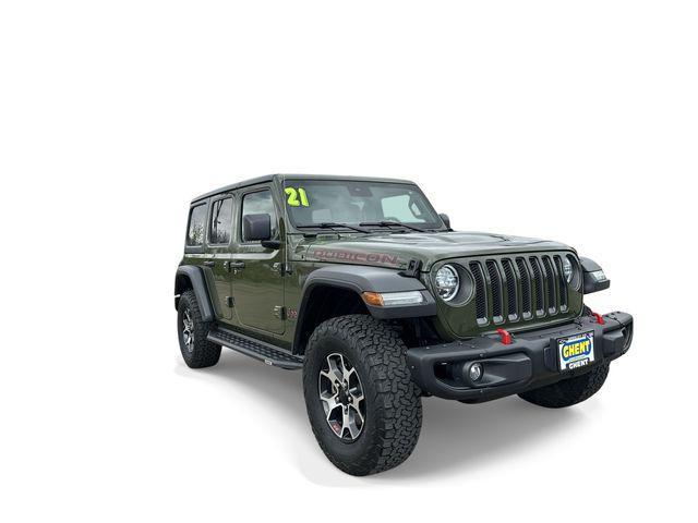 used 2021 Jeep Wrangler Unlimited car, priced at $42,248
