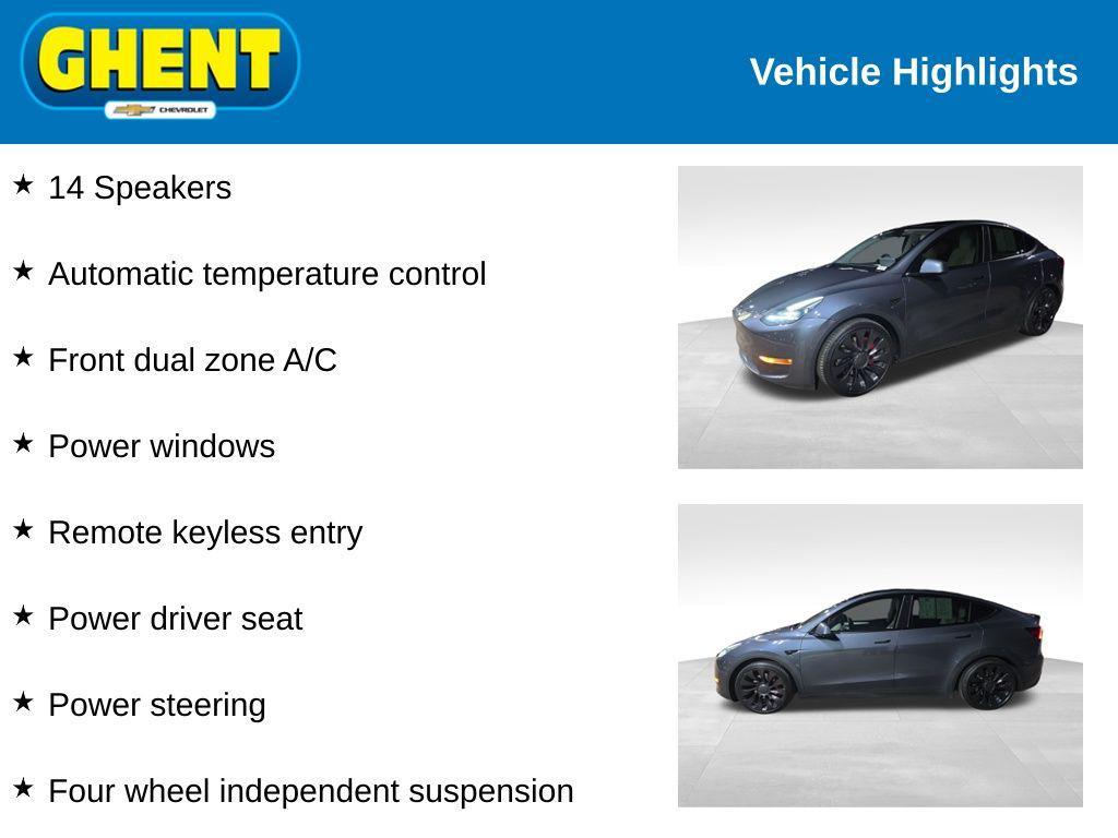 used 2022 Tesla Model Y car, priced at $24,454