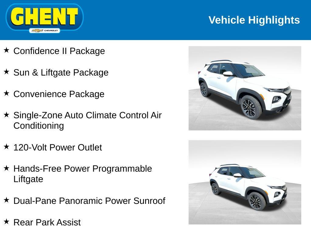 used 2023 Chevrolet TrailBlazer car, priced at $24,309