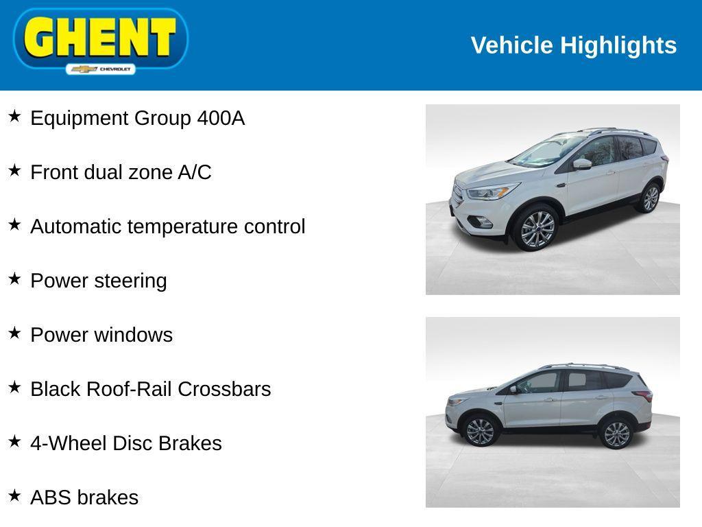 used 2018 Ford Escape car, priced at $13,695