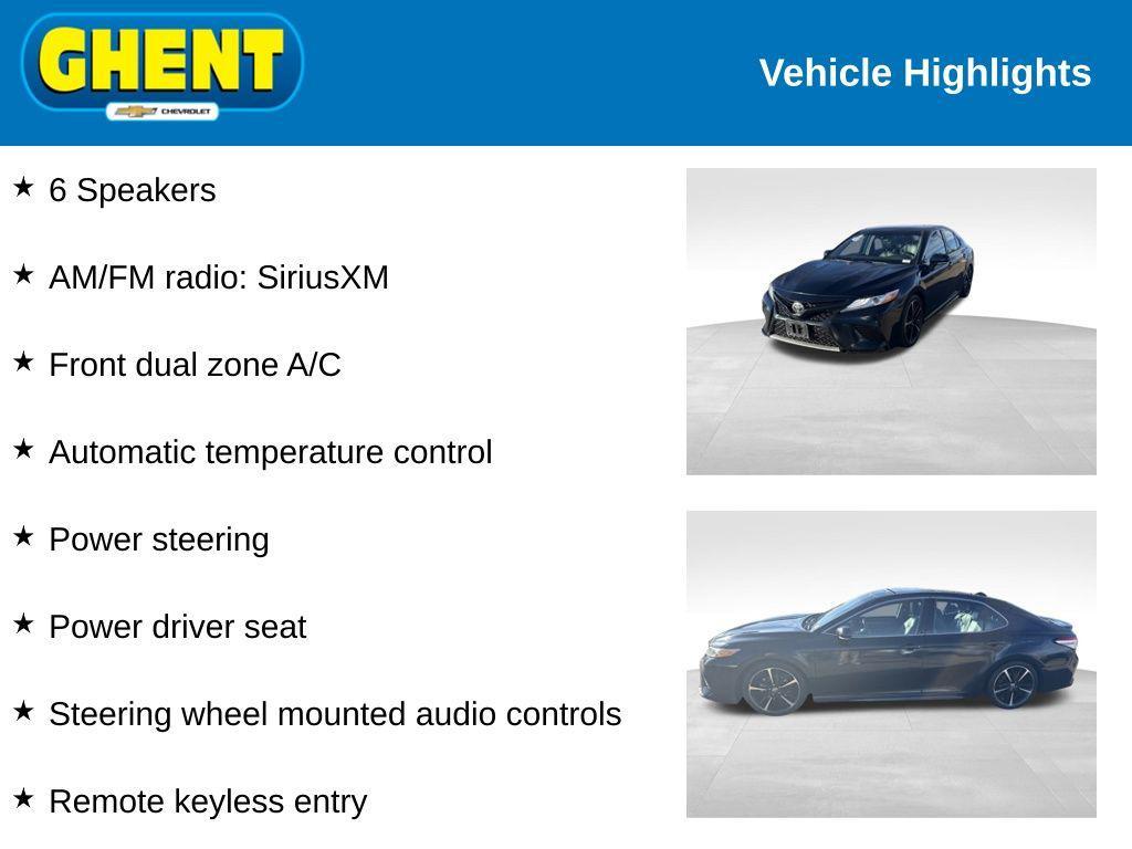 used 2020 Toyota Camry car, priced at $24,522