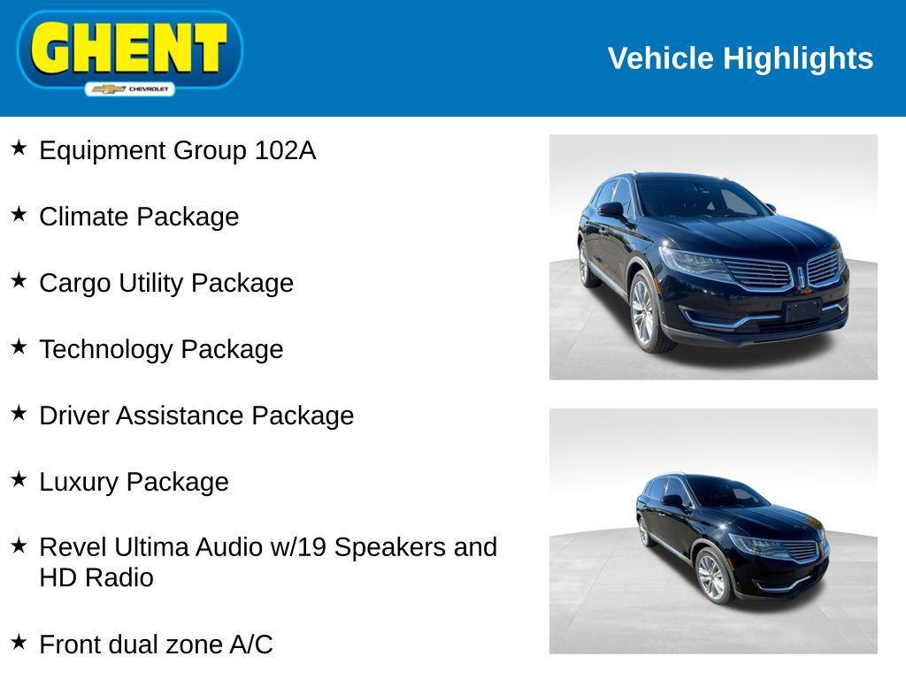 used 2016 Lincoln MKX car, priced at $15,982