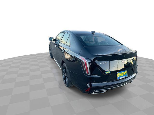 new 2025 Cadillac CT4 car, priced at $52,710