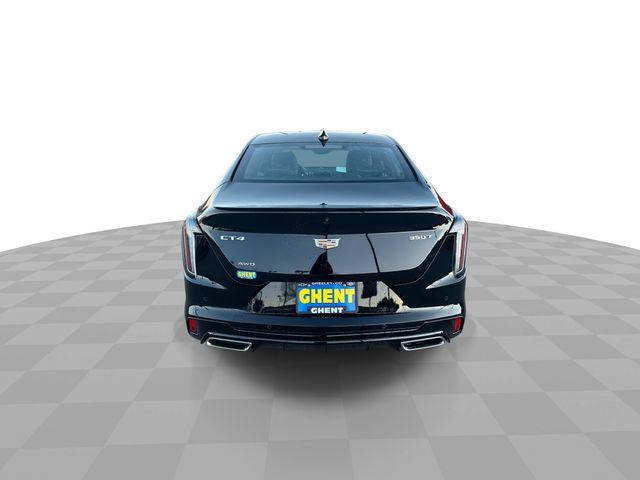 new 2025 Cadillac CT4 car, priced at $52,710