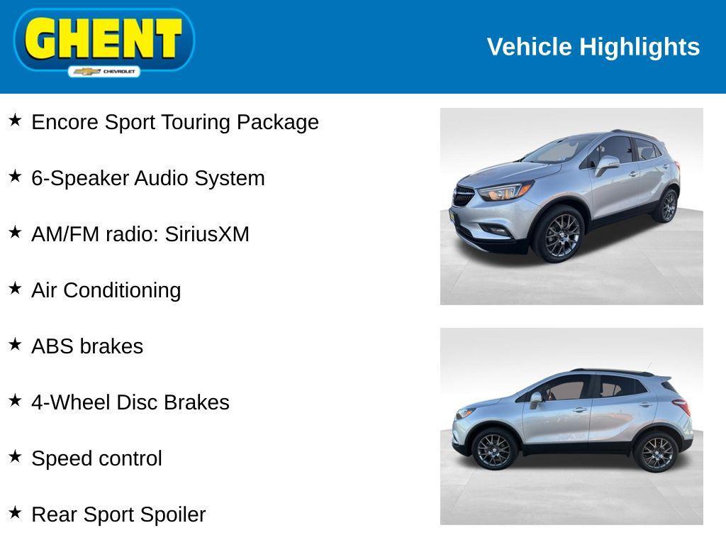 used 2019 Buick Encore car, priced at $15,905