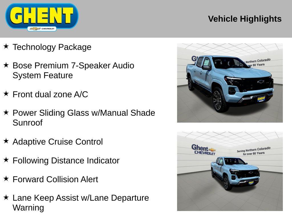 new 2025 Chevrolet Colorado car, priced at $44,615