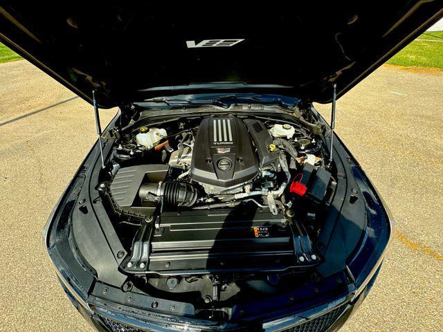 used 2024 Cadillac CT4-V car, priced at $48,000