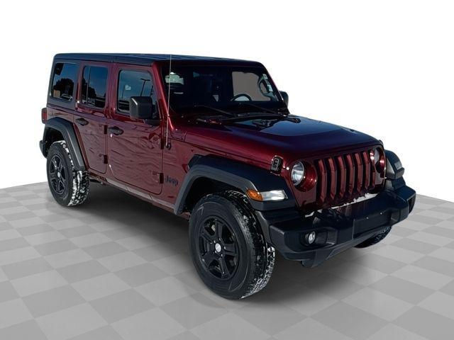 used 2021 Jeep Wrangler Unlimited car, priced at $27,323