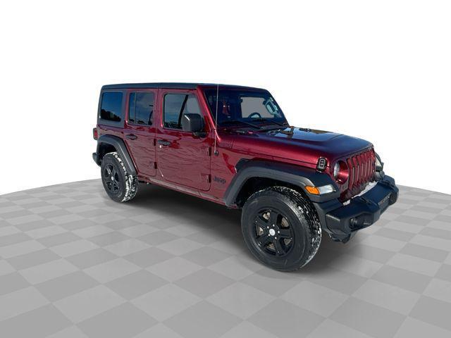 used 2021 Jeep Wrangler Unlimited car, priced at $27,323