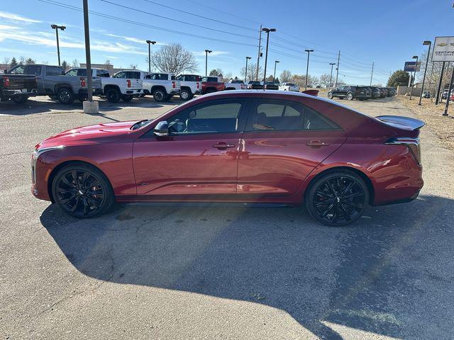 new 2024 Cadillac CT4-V car, priced at $59,555