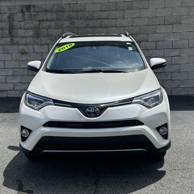 used 2018 Toyota RAV4 Hybrid car, priced at $20,727