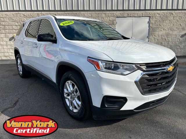 used 2020 Chevrolet Traverse car, priced at $24,123