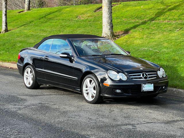 used 2008 Mercedes-Benz CLK-Class car, priced at $8,800