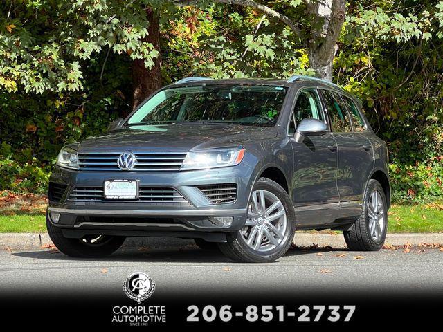 used 2015 Volkswagen Touareg car, priced at $16,950