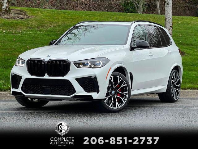 used 2022 BMW X5 M car, priced at $79,495