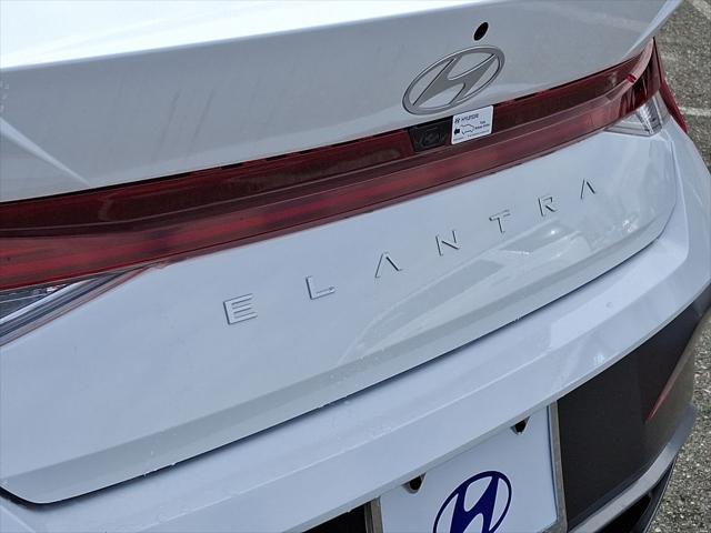 new 2025 Hyundai Elantra car, priced at $27,960