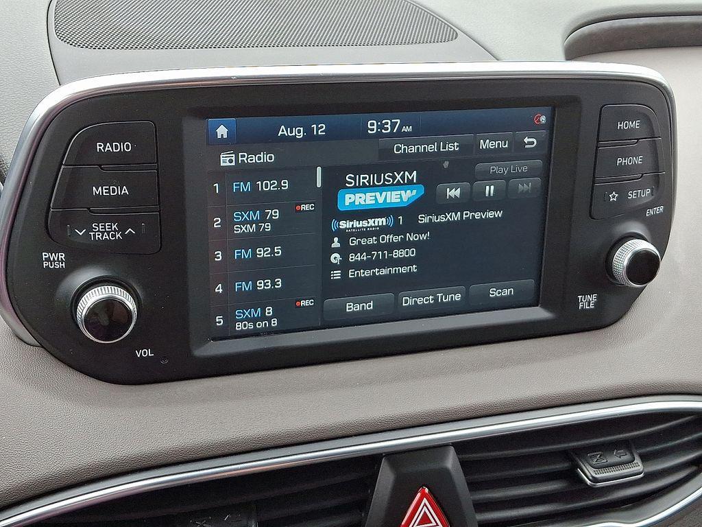 used 2020 Hyundai Santa Fe car, priced at $15,875