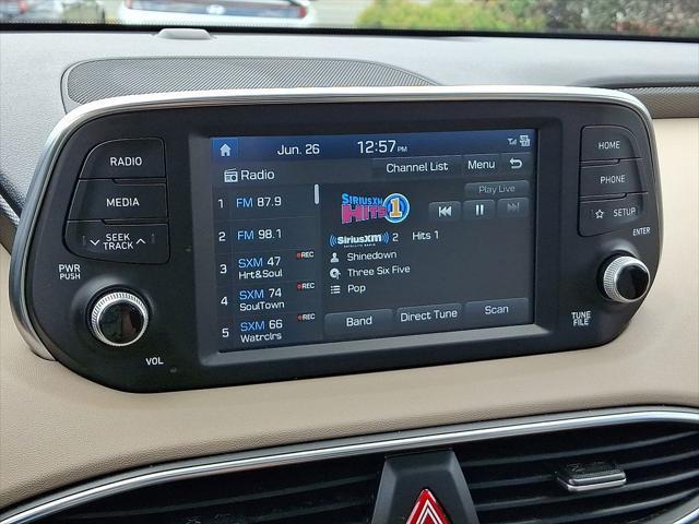 used 2020 Hyundai Santa Fe car, priced at $21,499