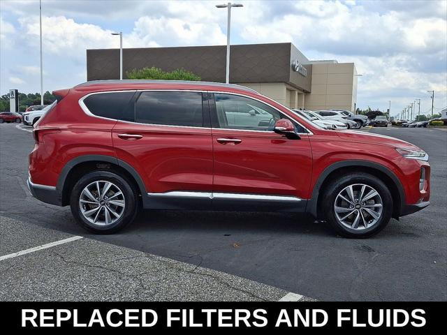 used 2020 Hyundai Santa Fe car, priced at $21,499