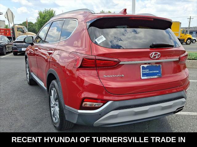 used 2020 Hyundai Santa Fe car, priced at $21,499